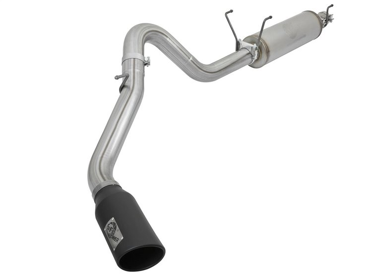 49-42056-B MACH Force-Xp 4 IN 409 Stainless Steel Cat-Back Exhaust System w/ Black Tip RAM 2500 / Power Wagon / 3500 14-22 V8-6.