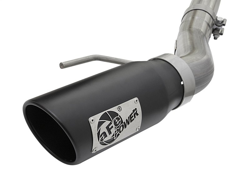 49-43045-B MACH Force-Xp 3 IN 409 Stainless Steel Cat-Back Exhaust System w/Black Tip Ford F-150 Raptor 17-20 V6-3.5L (tt)