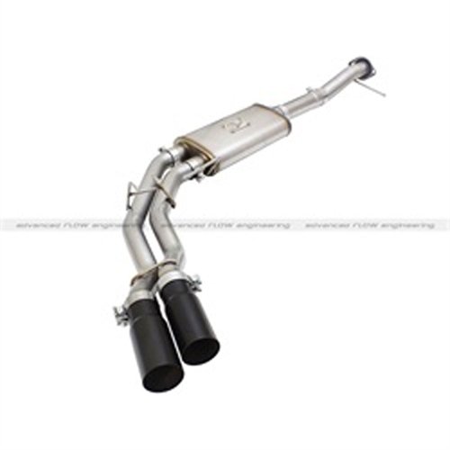 Exhaust 3 in CB Ford F-150 11-14 V6-3.5L tt ECSB CCSB/LB Blk-Dual Rebel