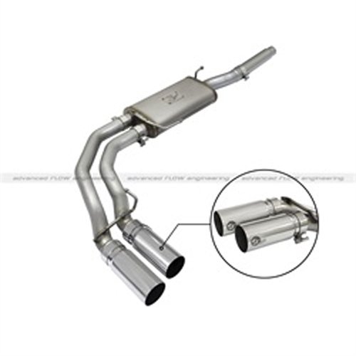 Exhaust 2.5-3 in CB Ford F-150 04-08 V8-4.6/5.4L ECSB CCSB/LB Pol-Dual Rebel