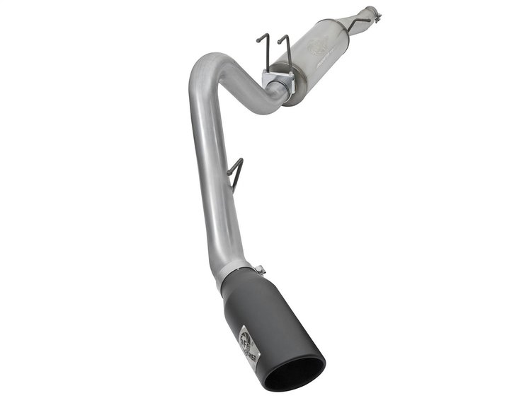 49-43086-B MACH Force-Xp 409 Stainless Steel Cat-Back Exhaust System w/ Black Tip Ford F-250/F-350 17-25 V8-6.2/6.8/7.3L
