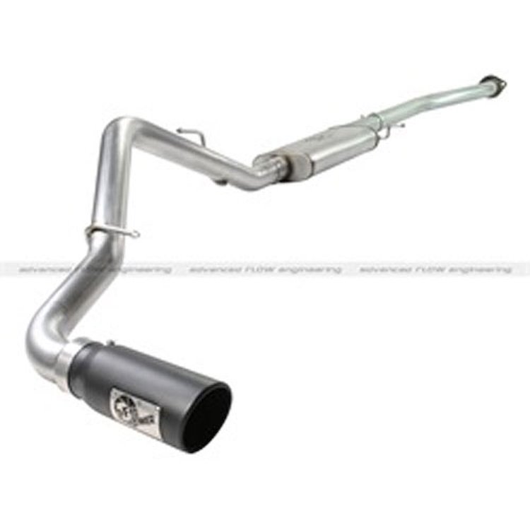 MACHForce XP Cat-Back SS-409 Exhaust System; 3 in.; Incl. Clamps/Mufflers/Sectional Tubing; 304 Stai