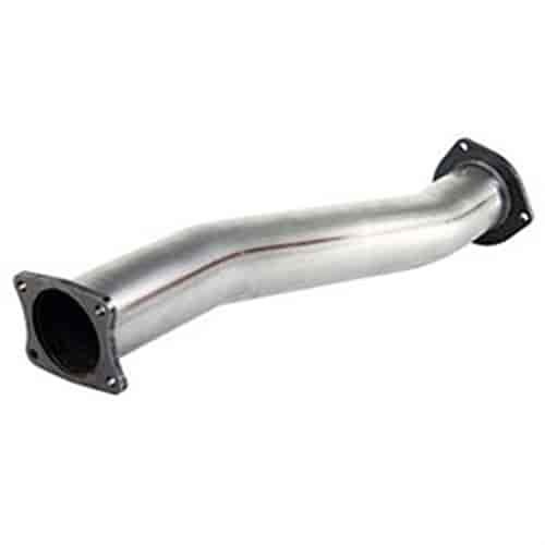 MACHForce XP Race Down Pipe Back SS-409 System 5 in. No Bungs Incl. Muffler-Clamps-Hangers-Tubing 409 Stainless Steel