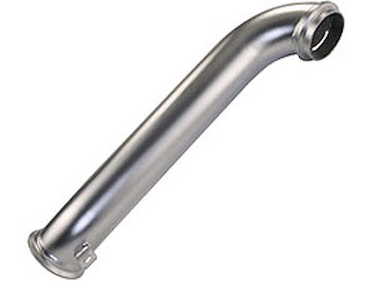 MACHForce XP Cat-Back SS-409 Exhaust System 4 in. Incl. Clamps-Muffler-304 Stainless Steel Rolled Sl