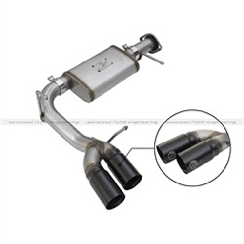 Exhaust CB GM Colorado/Canyon 15-16 L4/V6 Gas Blk-Dual Rebel