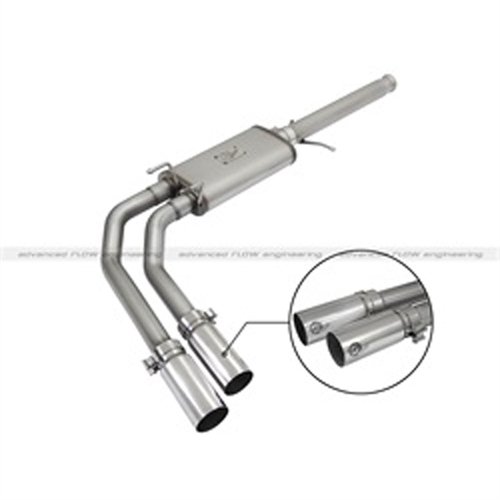 Exhaust CB GM Trucks 09-16 V6-4.3L/V8-5.3L Pol-Dual Rebel