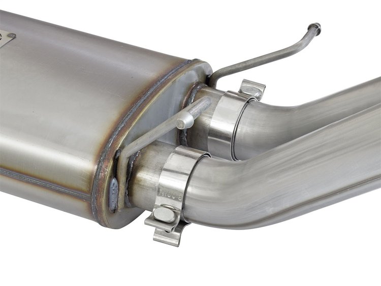 49-44071-B MACH Force-Xp 3 IN 409 Stainless Steel Cat-Back Exhaust System w/Black Tip GM Silverado/Sierra 1500 09-18 V6-4.3/V8-4