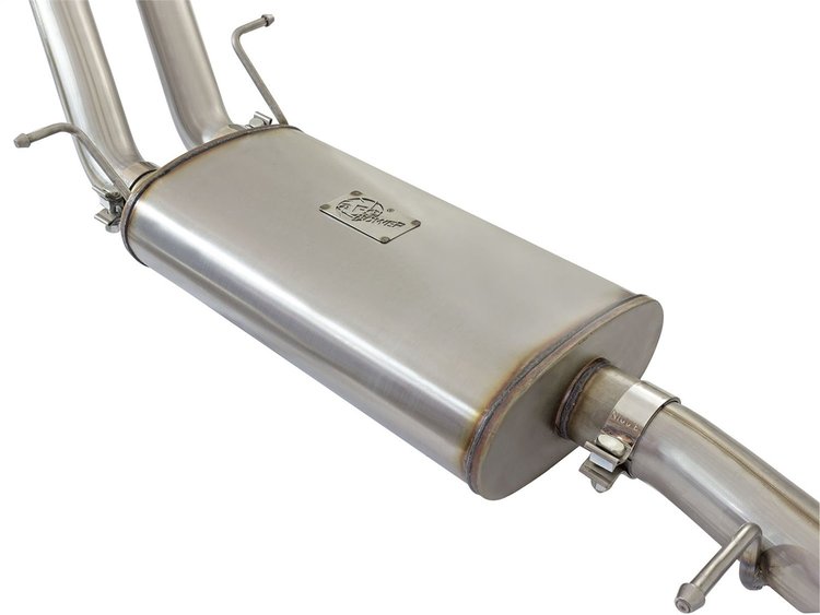 49-44071-P MACH Force-Xp 3 IN 409 Stainless Steel Cat-Back Exhaust System w/Polished Tip GM Silverado/Sierra 1500 09-18 V6-4.3/V