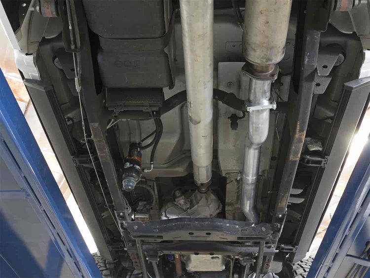 MACH Force-Xp 4in 409 Stainless Steel Race Pipe GM Duramax 07.5-10 V8-6.6L LMM