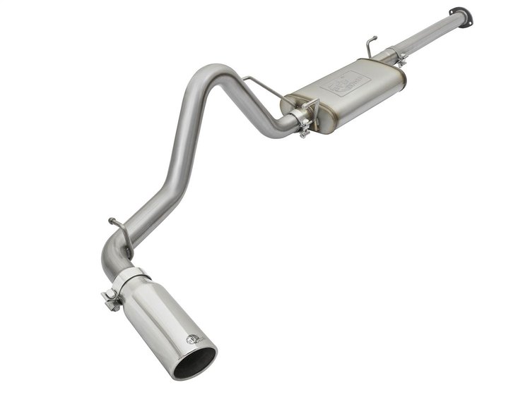 49-46031-P MACH Force-Xp 2-1/2in 409 Stainless Steel Cat-Back Exhaust System w/Polished Tip Toyota Tacoma 05-12 L4-2.7L