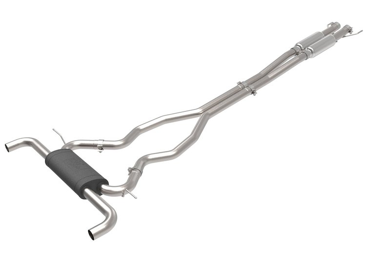49-33133 Vulcan Series 2-1/2 IN 304 Stainless Steel Cat-Back Exhaust System Ford Edge ST 19-23 V6-2.7L (tt)