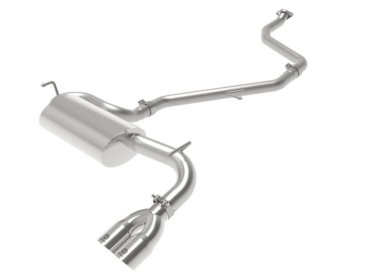 49-36047-P Takeda 2 IN to 2-1/2 IN 304 Stainless Steel Cat-Back Exhaust System w/Polish Tip Lexus CT200h 11-17 L4-1.8L