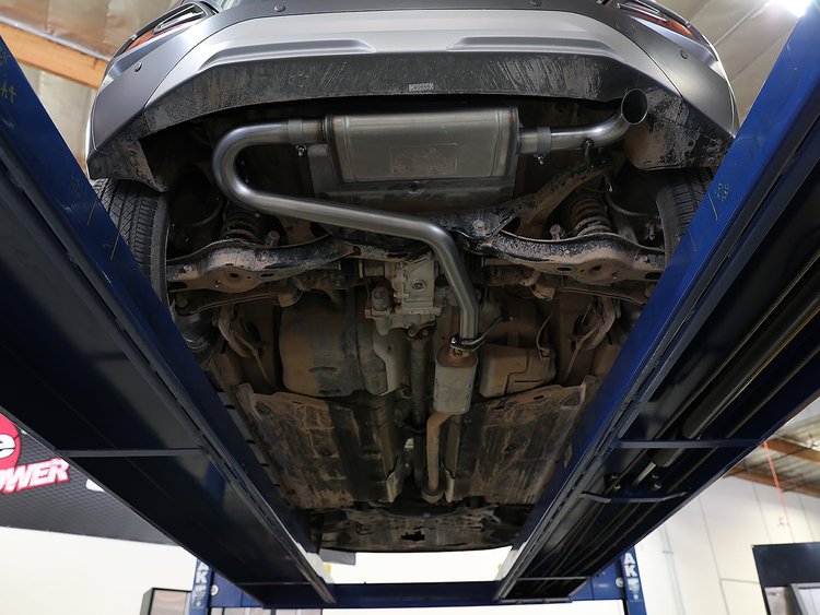 49-37017 Takeda 2-1/2 IN 304 Stainless Steel Axle-Back Exhaust System Hyundai Kona 18-23 L4-1.6L (t)
