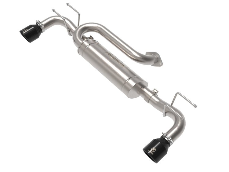 49-37023-B Takeda 3 IN to 2-1/2 IN 304 Stainless Steel Axle-Back Exhaust w/ Black Tip Mazda 3 Hatchback 19-25 L4-2.5L/2.5L (t)