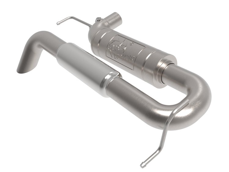 49-43147 Apollo GT Series 3 IN 409 Stainless Steel Axle-Back Hi-Tuck Exhaust System Ford Bronco 21-25 L4-2.3L (t)/V6-2.7L (tt)