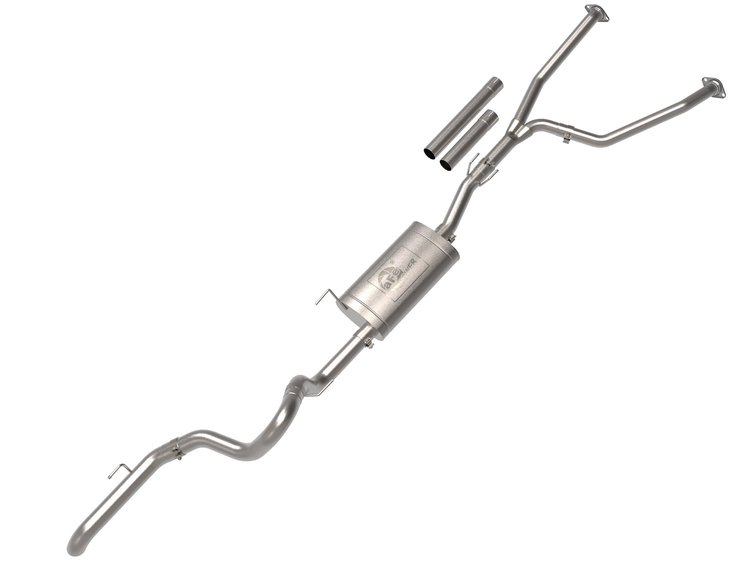 49-46062 Apollo GT Series 2-1/2 IN to 3 IN 409 SS Cat-Back Hi-Tuck Exhaust System Toyota Tundra 22-25 V6-3.4L (tt)