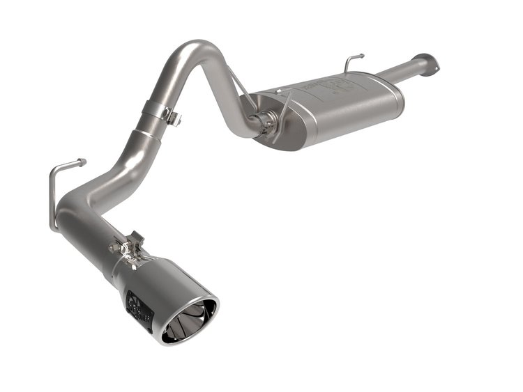 49-46063-P Apollo GT Series 2-1/2 IN to 3 IN 409 SS Cat-Back Exhaust System w/ Polish Tip Toyota Tacoma 16-23 L4-2.7/V6-3.5L