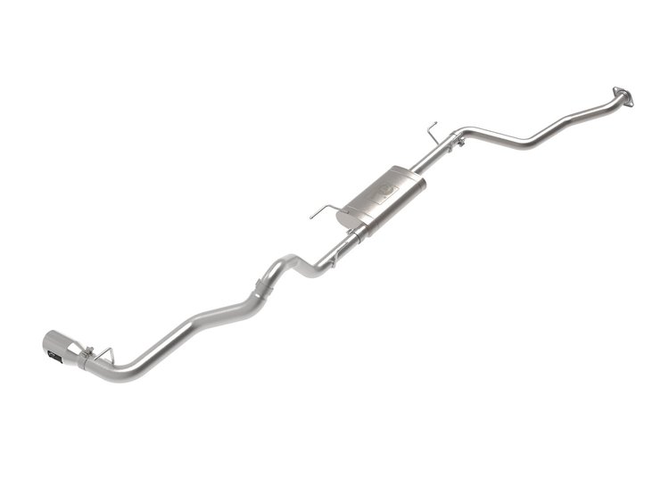 49-46071-P Apollo GT Series 2-1/2 IN to 3 IN 409 SS Cat-Back Exhaust System w/ Polished Tip Toyota Tacoma 24-25 L4-2.4L (t)