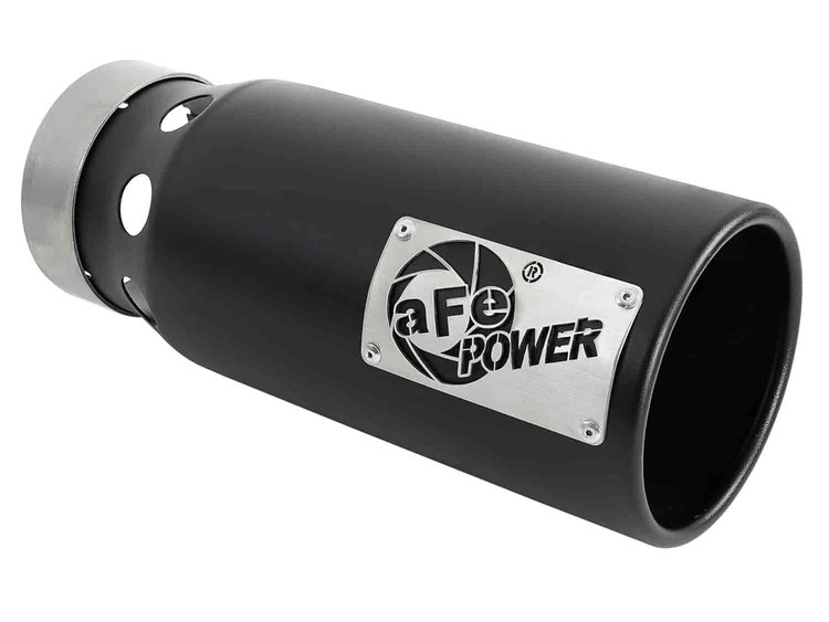 EXHAUST TIP BLACK