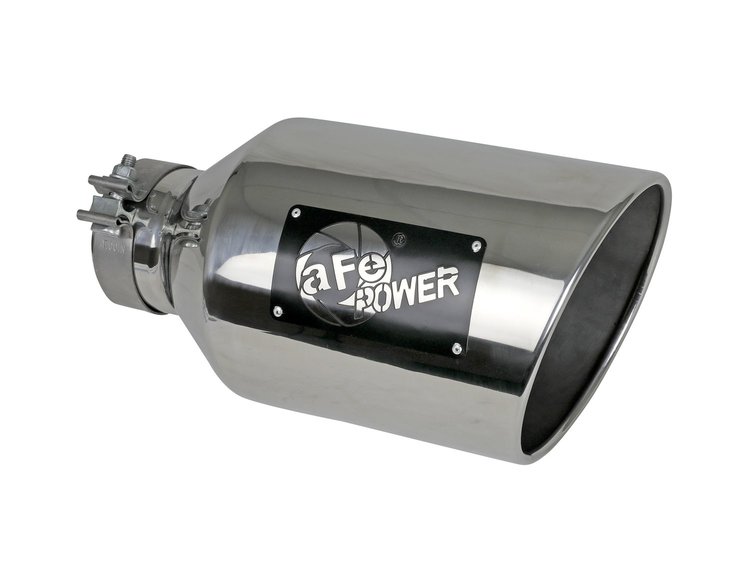 49T40801-P15 MACH Force-Xp 304 Stainless Steel Clamp-on Exhaust Tip Polished