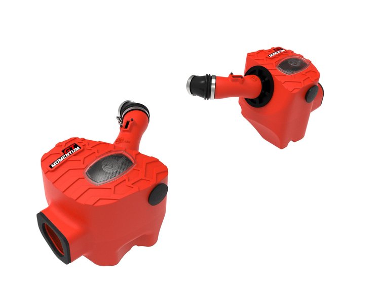 50-70100DR Momentum GT Cold Air Intake System Red w/ Pro DRY S Filter Toyota Tundra 22-25 V6-3.4L (tt)