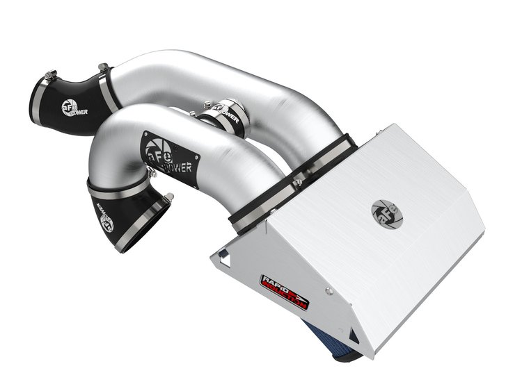 52-10015RH Rapid Induction Cold Air Intake System w/ Pro 5R Filter Brushed Ford F-150 Raptor 21-25 V6-3.5L (tt)