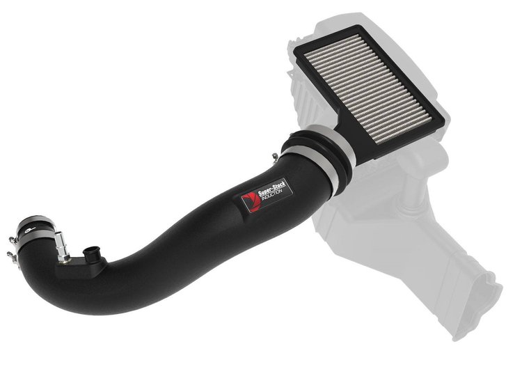 55-10006D Super Stock Induction System w/ Pro DRY S Filter Ford Mustang 15-23 L4-2.3L (t)