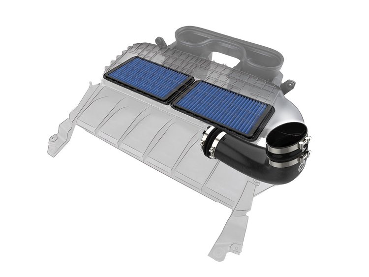 55-10014RC Super Stock Carbon Fiber Induction System w/ Pro 5R Filter RAM 1500 TRX 21-24 V8-6.2L (sc)