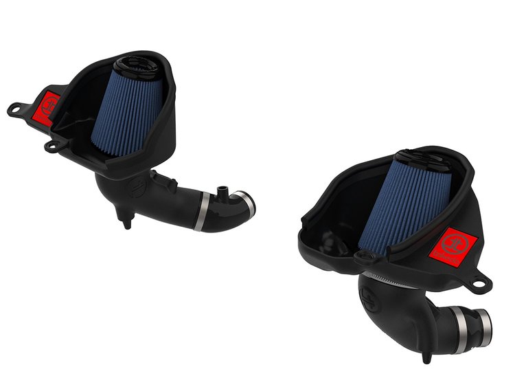 56-10004R Takeda Stage-2 Cold Air Intake System w/ Pro 5R Filter Fits Select Infiniti Q50/Q60 3.0L [Black]