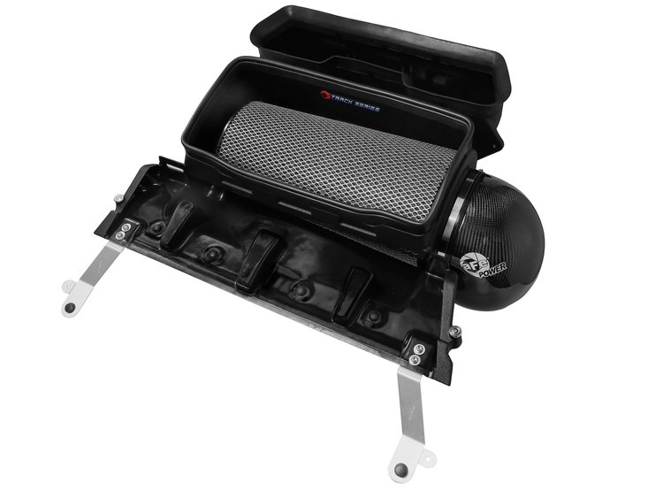57-10022K Track Series Carbon Fiber Intake System w/ Pro 5R Filter Fits Select RAM 1500 TRX 6.2L (sc) [Black]
