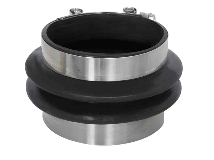 59-00022 Magnum FORCE Cold Air Intake System Spare Parts Kit (3-1/2 IN ID x 3 IN L) Straight Bellow-Coupler - Black