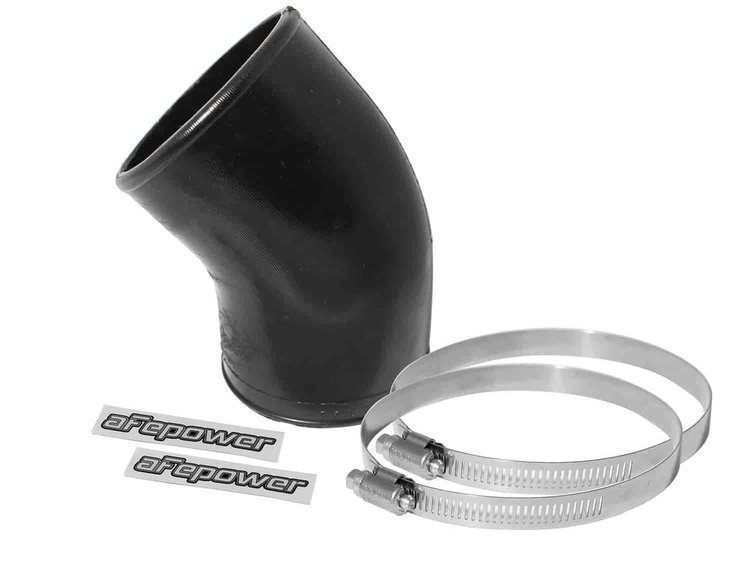 59-00032 Magnum FORCE Cold Air Intake System Spare Parts Kit (3 IN ID to 2-3/4 IN ID x 45 Deg.) Elbow Reducing Coupler - Black