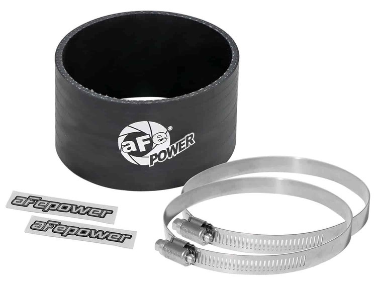 59-00035 Magnum FORCE Cold Air Intake System Spare Parts Kit (3-1/2 IN ID x 2 IN L) Straight Coupler - Black