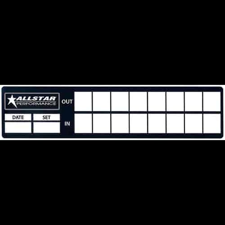 Tire Log Decals