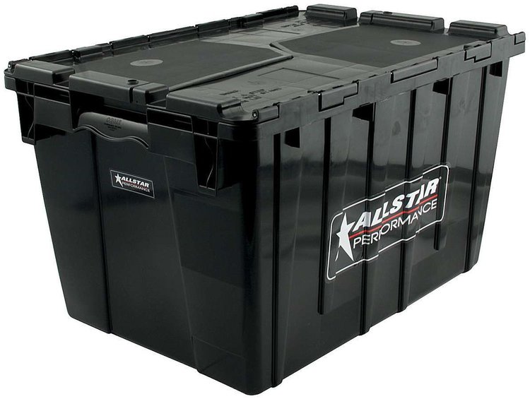 Storage Tote Interlocking Lid inside Dimensions: 20"L x 14"W x 12"H