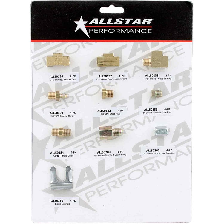 Brake Fitting Merchandising Display Board 8" x 10"