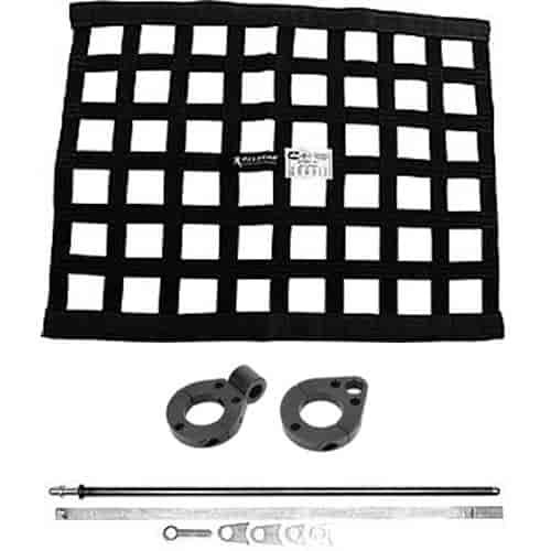 Rectangular Ribbon Window Net Kit Fits 1.5" Tube