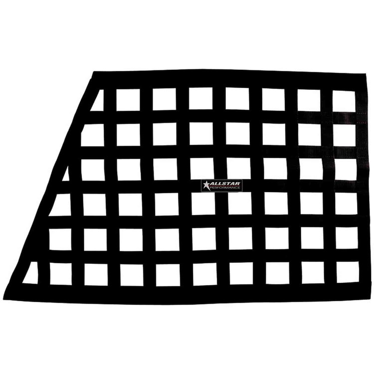 Oblong Window Net Black SFI 27.1