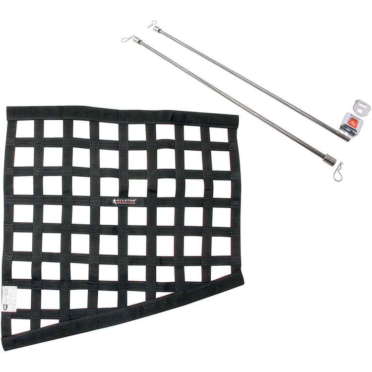 Drag-Style Window Net Kit Black Net