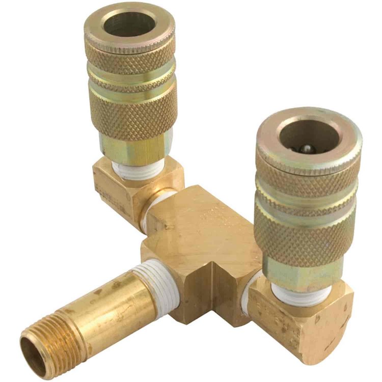 Regulator Manifold For use with 2 Regulators
