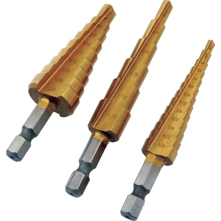 Step Drill Set 6, 9, and 13