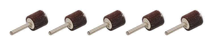 Sanding Discs [1 in, Flap Style, 60 Grit, Round, Zirconia Grain]