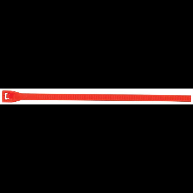 Red Nylon Wire Ties Length: 14-1/4"