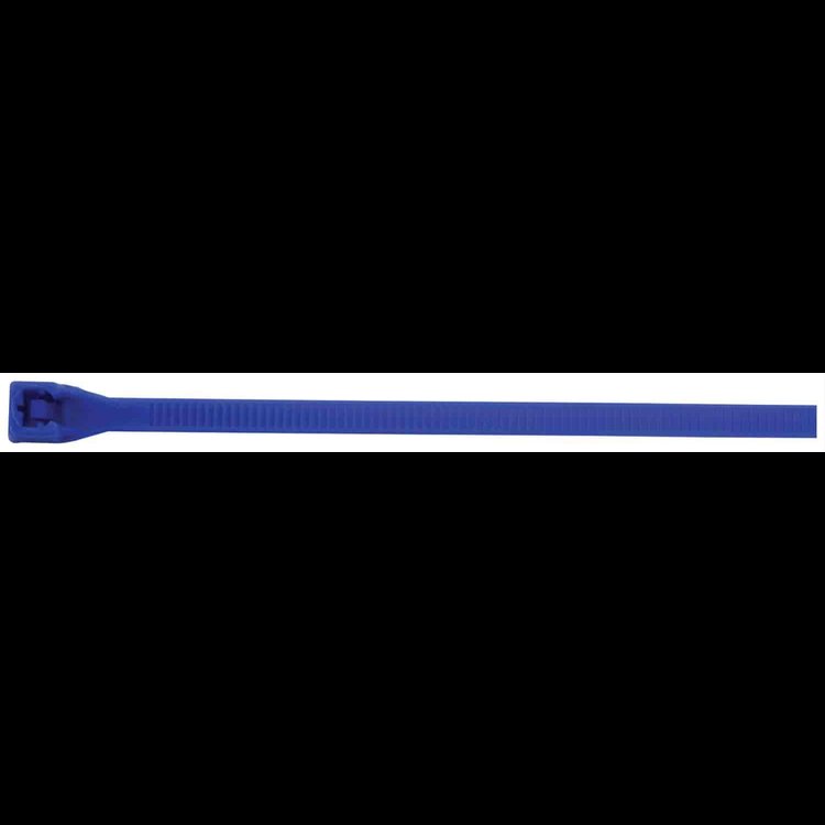 Blue Nylon Wire Ties Length: 7-1/4"