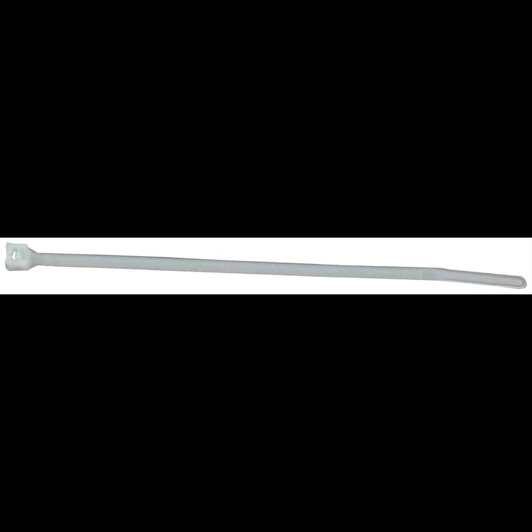 Natural Nylon Wire Ties Length: 6"