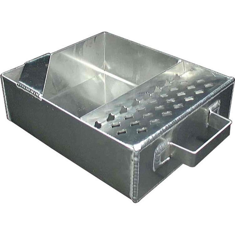 Quick Change Drain Pan W/ Shelf Aluminum