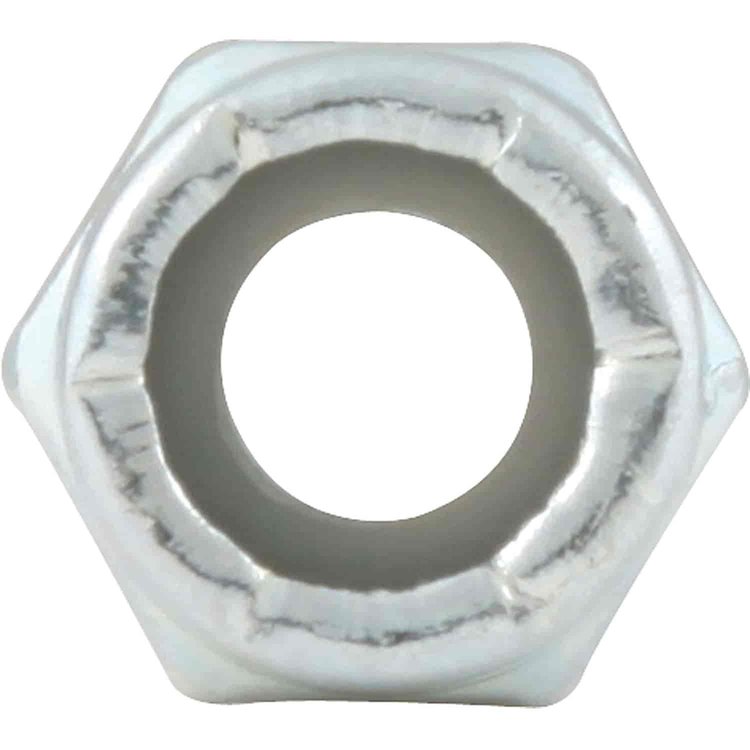 Coarse Thread Hex Nuts with Nylon Inserts 1/4"-20