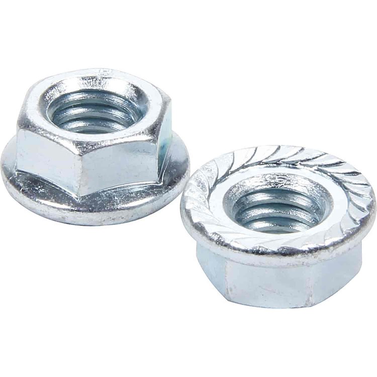 Serrated Flange Nuts 3/8