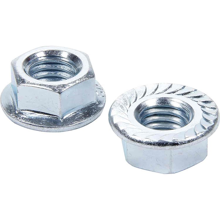 Serrated Flange Nuts 1/2