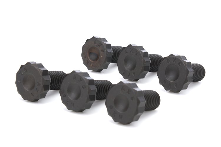 Clutch Flywheel Bolts [M11-1.50, Oxide, Black, 0.880 in, 12 Point, 4135 Alloy Steel]